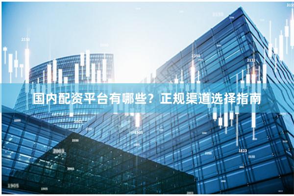 国内配资平台有哪些？正规渠道选择指南